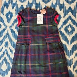 NWT The Beaufort Bonnet Company betts bows  Plaid Dress
